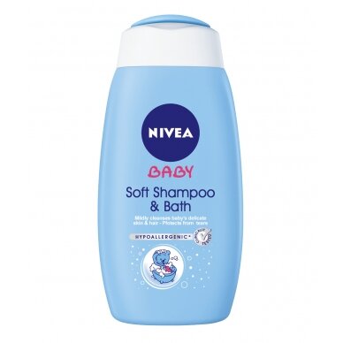 NIVEA BABY šampūnas ir vonios prausiklis kūdikiams, 500ml