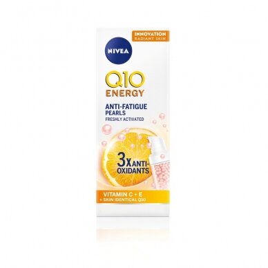 NIVEA Q10 ENERGY serumas su perlais ir vitaminu C