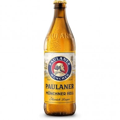 PAULANER MUNCHNER HELL alus butelyje 4,9% 0,33l