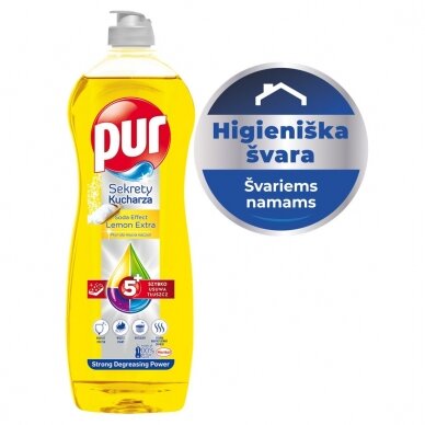 PUR POWER indų ploviklis "Lemon", 750ml