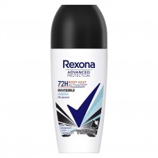REXONA INVISIBLE AQUA moteriškas rutulinis dezodorantas 50ml