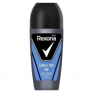 REXONA vyr. rutulinis antiperspirantas COBALT DRY 50ml