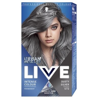 SCHWARZKOPF LIVE pl.dažai UrbanMetallics U72