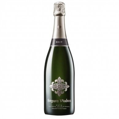 SEGURA VIUDAS BRUT 12%, balt. 0,75L