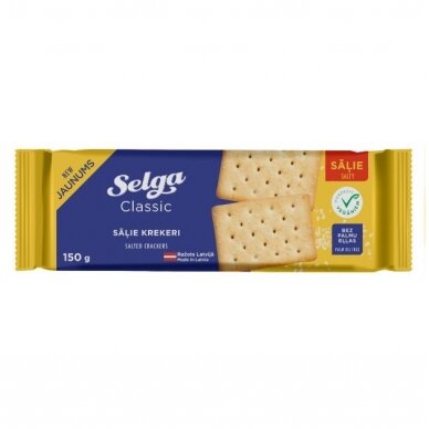 SELGA krekeriai, 150g