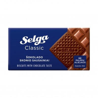 SELGA sausainiai CHOCOLATE, 180g