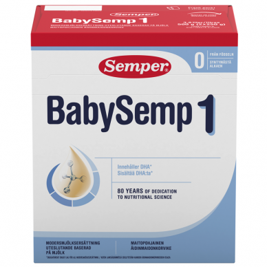 SEMPER BABYSEMP1 pieno mišinys 0mėn.,500g