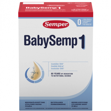 SEMPER BABYSEMP1 pieno mišinys 0mėn.,800g