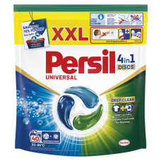 Skalbimo kapsulės "PERSIL DISCS Universal" 40 sk. (Doypack)