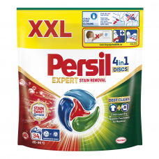 Skalbimo kapsulės "PERSIL EXPERT DISCS Hygiene" 34 sk. (Doypack)