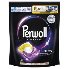 Skalbimo kapsulės "PERWOLL Black Caps" 23 skalbimai (Doypack)