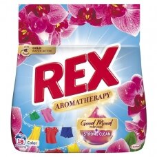 Skalbimo milteliai "REX AROMATHERAPY Color" 18 skalbimų