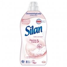 Skalbinių minkštiklis "SILAN Sensitive Derma&Care" 1.1L (50WL)