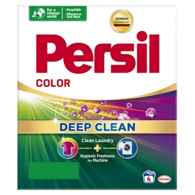 Skalbimo milteliai "PERSIL Color" 4 skalbimai