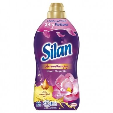 Skalbinių minkštiklis "SILAN Aromatherapy Magic Magnolia" 1.1L (50WL)