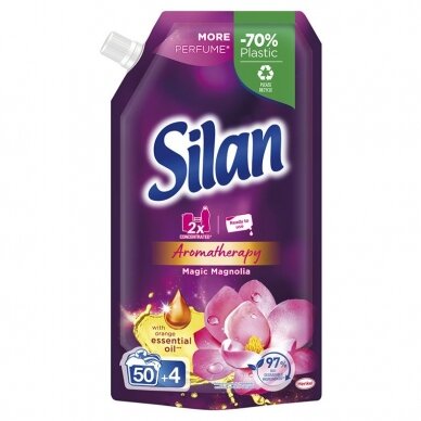 Skalbinių minkštiklis "SILAN Aromatherapy Magic Magnolia (Doy)" 594ml (54WL)