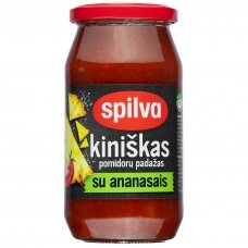 SPILVA kiniškas saldžiarūgštis su ananasais pomidorų padažas,500g