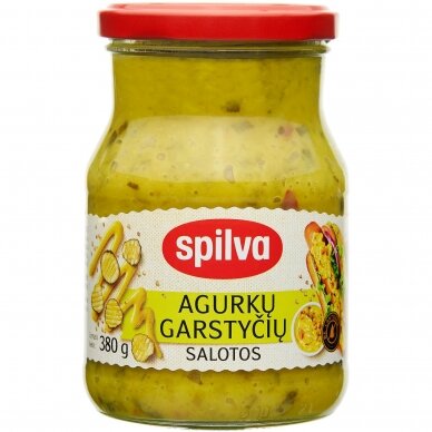 SPILVA agurkų-garstyčių salotos, 390g