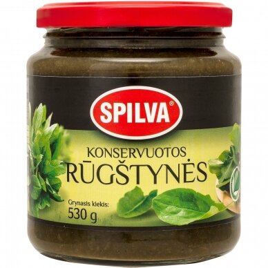 SPILVA konservuotos rūgštynės, 530g