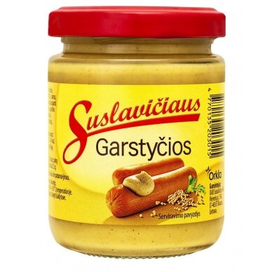 SUSLAVIČIAUS garstyčios,160g