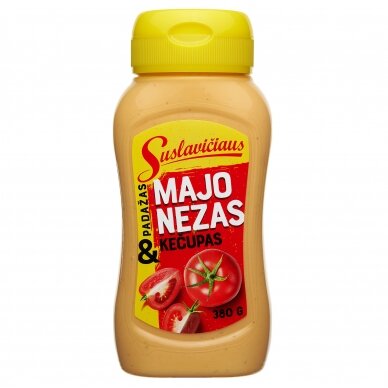 SUSLAVIČIAUS Padažas Majonezas&kečupas 380g