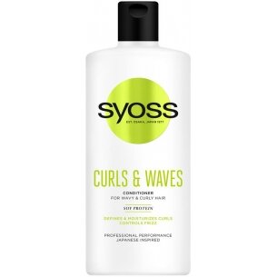 SYOSS Curls & Waves balzamas, 440ml