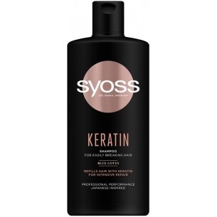 SYOSS Keratin šampūnas, 440ml