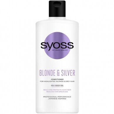 SYOSS Blonde & Silver balzamas, 440ml