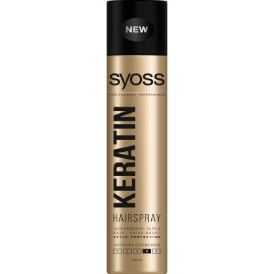 SYOSS KERATIN plaukų lakas, 300ml