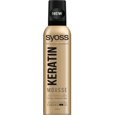 SYOSS KERATIN plaukų putos, 250ml