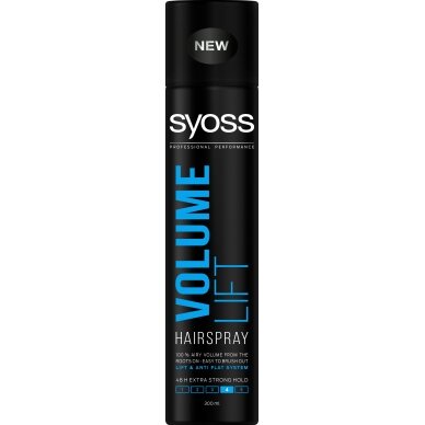 SYOSS VOLUME LIFT plaukų lakas, 300ml