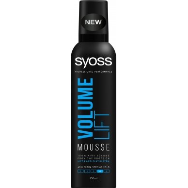 SYOSS VOLUME LIFT plaukų putos, 250ml