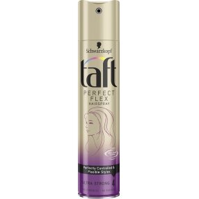 TAFT PERFECT FLEX plaukų lakas, 250 ml