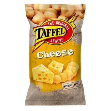 TAFFEL CHEESE bulvių traškučiai, 180 g