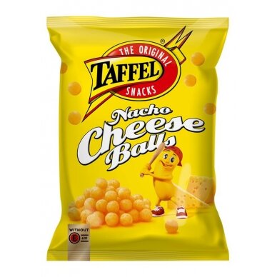 TAFFEL NACHO CHEESE BALLS kukurūzų trašk. 260 g