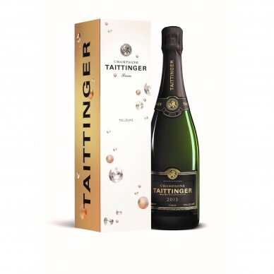 TAITTINGER Millesime Brut baltas sausas su dėžute 12,5% 0,75l