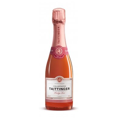 TAITTINGER Prestige Rose Brut rausvas sausas 12,5% 0.375l