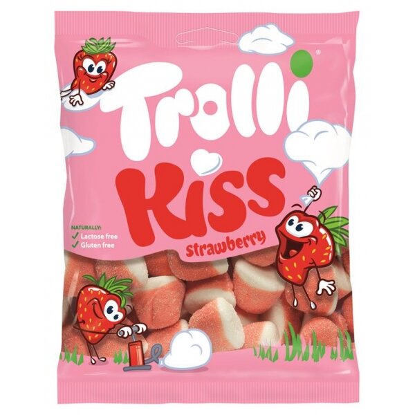 TROLLI guminukai Kiss, 100G