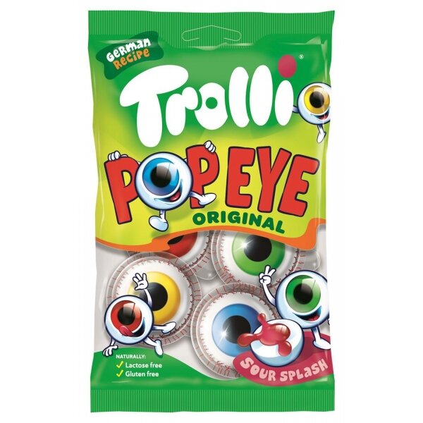 TROLLI guminukai Pop Eye, 75g