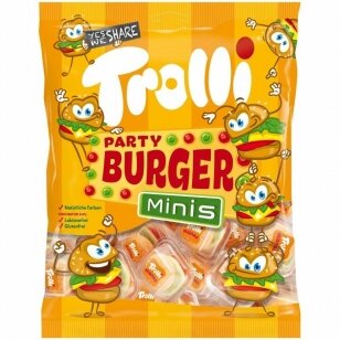 TROLLI guminukai "Mini Burger", 170g