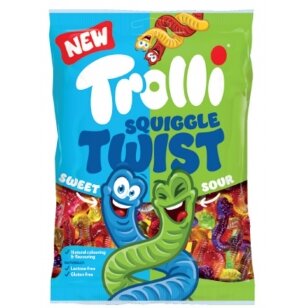 TROLLI guminukai susipynę kirminai, 175g