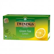 TWININGS Žalioji arbata su citrina, 25x1,6g, 40g