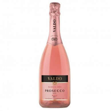 VALDO Marca Oro Prosecco DOC Rose rausvasis sausas 11% 0,75l