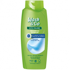 WASH&GO šampūnas nuo pleiskanų sausiems plaukams, 675ml